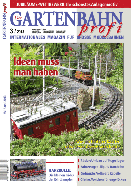 61. Gartenbahn Profi Nr. 3 / 2013