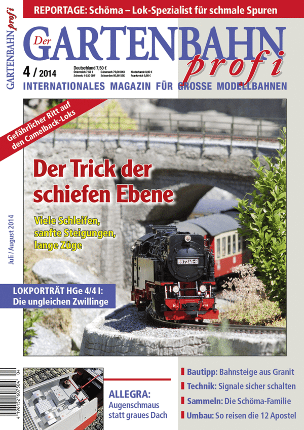 68. Gartenbahn Profi Nr. 4 / 2014